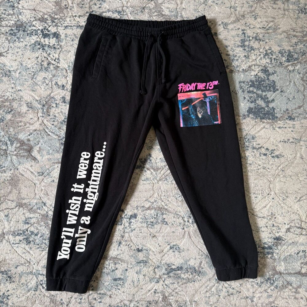 Friday the 13th Hot Topic Sweatpants Joggers Horror XL